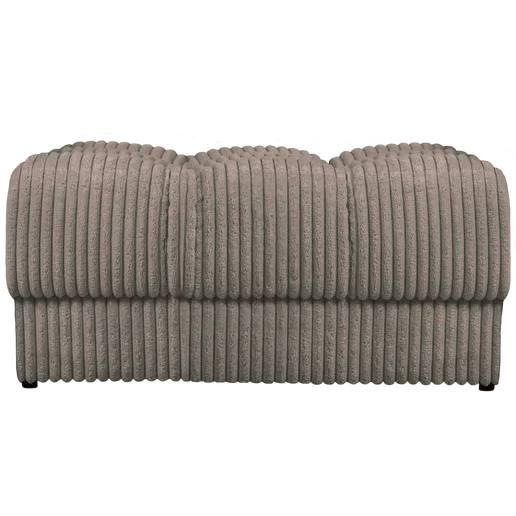 Poef Levar polyester bruin 82 cm