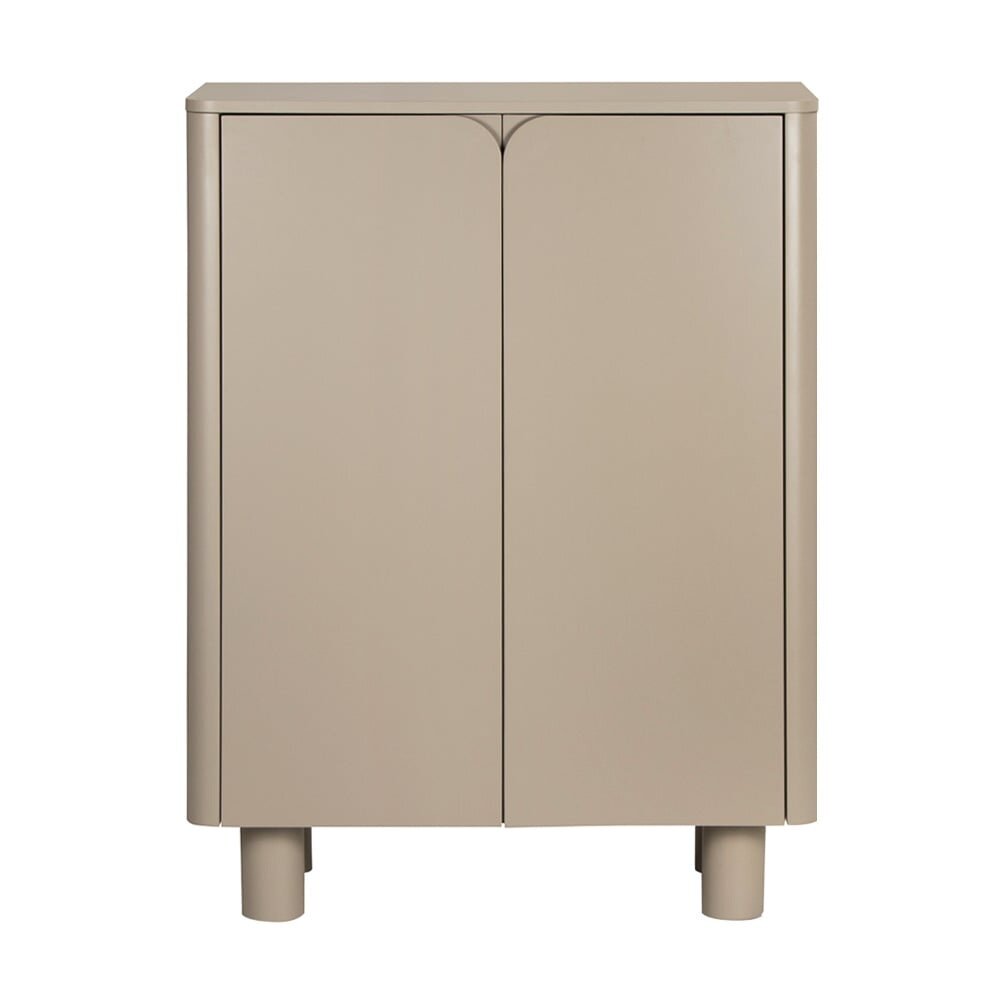 Kast Linar taupe 90 × 120 cm