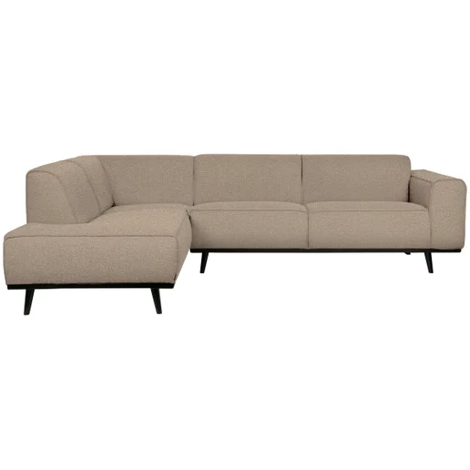 Hoekbank Fenla polyester links 274 × 77 cm hoog