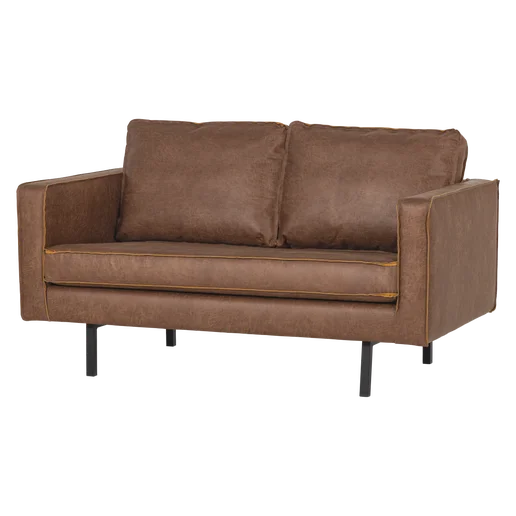 Bank Lanen bruin 2-zits 150 × 85 cm hoog
