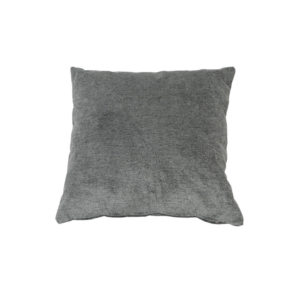 Kussen Salen polyester antraciet 45 × 45 cm