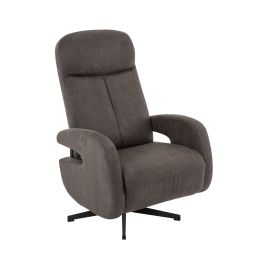 Fauteuil Vine microsuede antraciet 1 62 cm