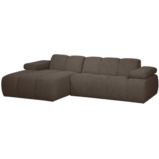 Chaise longue Arvo links 284 × 74 cm hoog