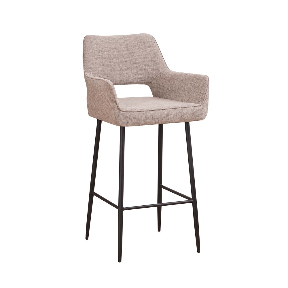 Barkruk Zanvo nee taupe 78 cm