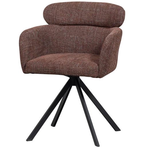 Eetkamerstoel Selro rood 58 cm