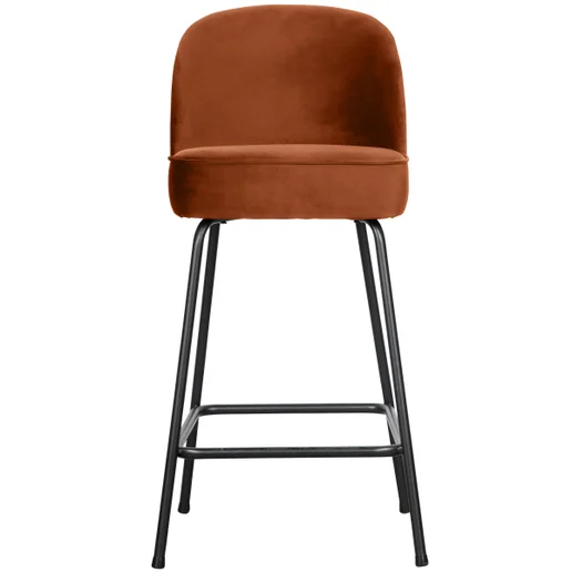 Barkruk Vesa polyester oranje 65 cm