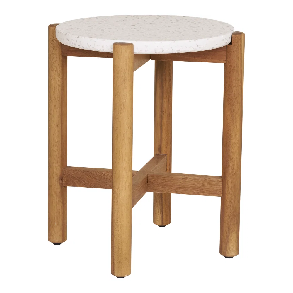 Bijzettafel Kalon acacia naturel