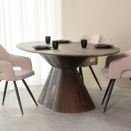 Eettafel Loren mangohout espresso