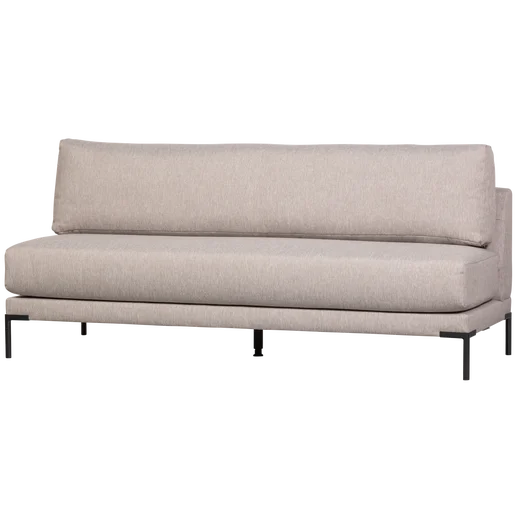Bank Valloe polyester naturel 200 cm
