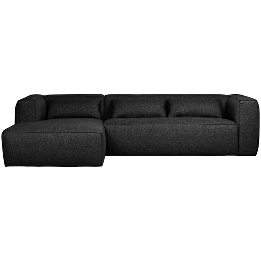 Hoekbank Novmi polyester grijs links 305 cm