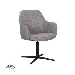 Eetkamerstoel Grais royal bouclé mushroom 170