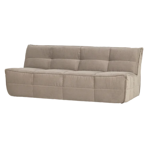 Bank Fioteto velours 3-zits