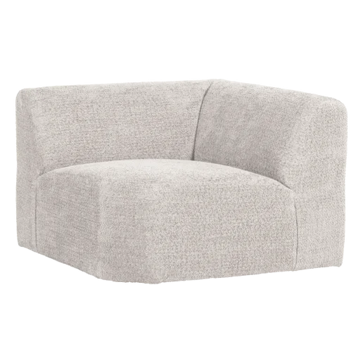 Bank Vesia wol beige 105 × 74 cm hoog