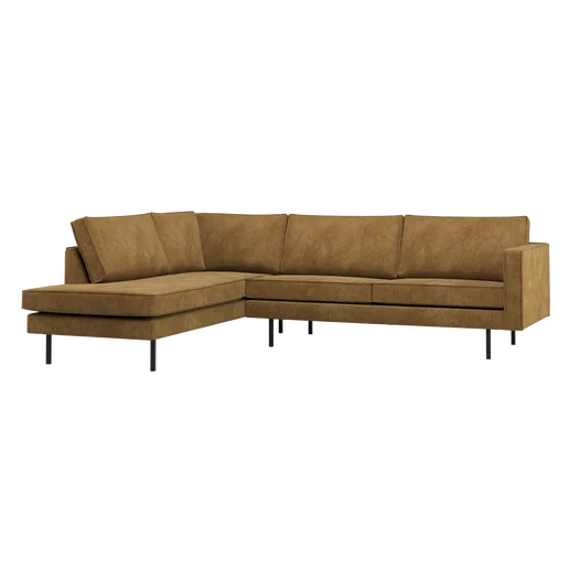 Hoekbank Melen geel links 266 cm