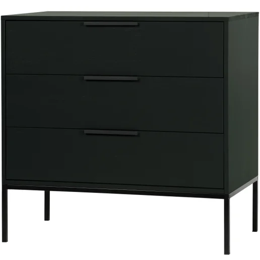 Kast Ralis zwart 94 × 93 cm hoog