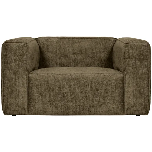 Fauteuil Zanmi velours groen 146 × 74 cm hoog