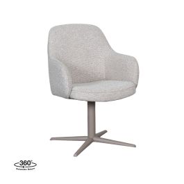 Eetkamerstoel Halon royal bouclé naturel 110
