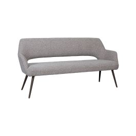 Bankje Oron royal bouclé mushroom 170 190 × 89 cm hoog