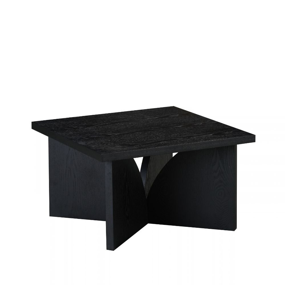Salontafel Teris MDF + eikenfineer zwart eiken 68 cm