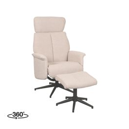 Poef Palna touch naturel 20 77 cm