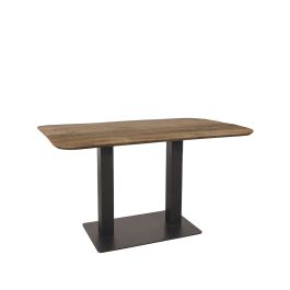 Bartafel Valan mangohout naturel 120 × 95 cm hoog