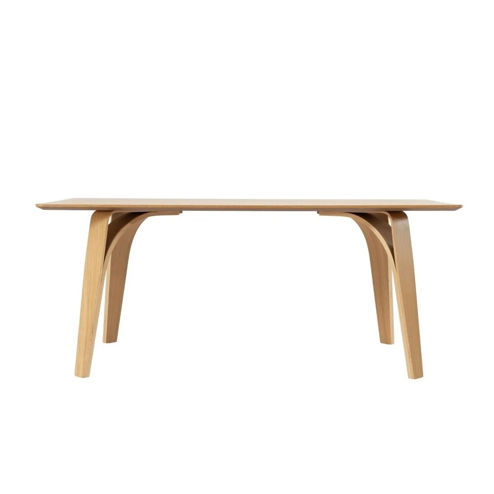 Eettafel Selro MDF + eikenfineer naturel eiken 240 × 100 cm
