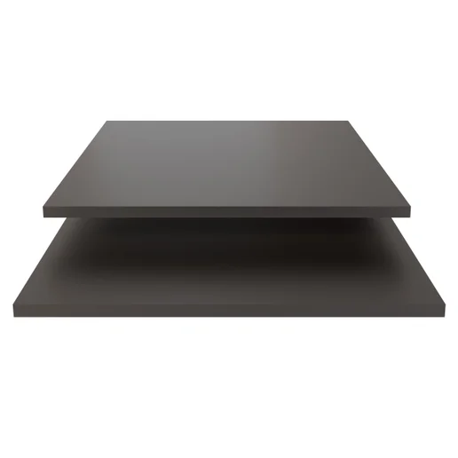 Kast Vesel hout zwart 47 cm