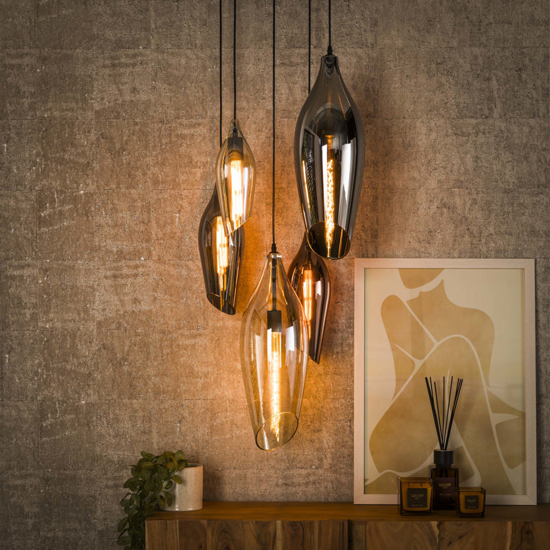 Hanglamp Melia 5-lichts