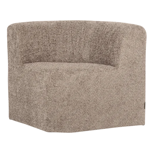 Bank Ulo wol beige 80 × 83 cm hoog