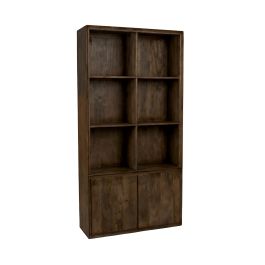 Kast Dalon mangohout espresso 100 cm