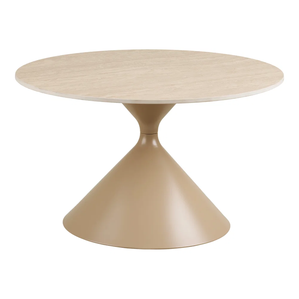 Salontafel Pero staal zand