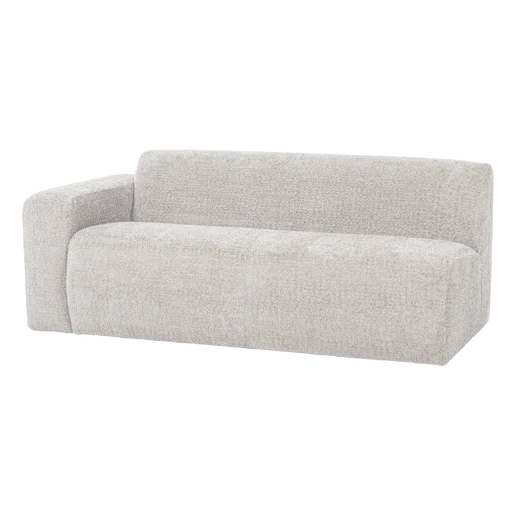 Bank Levon wol beige 2-zits links