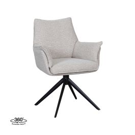 Eetkamerstoel Brael royal bouclé naturel 110