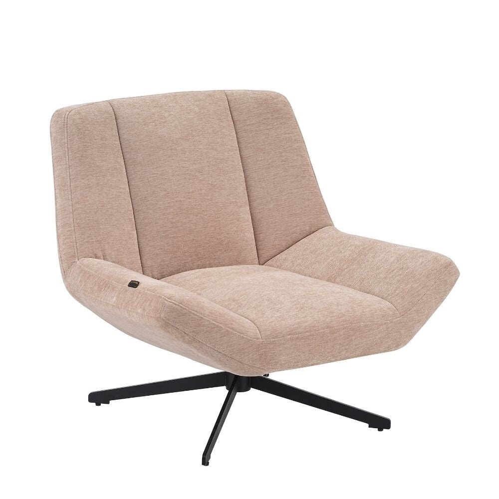 Fauteuil Zelio schuim beige draaibaar