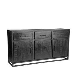 Dressoir Nove mangohout zwart