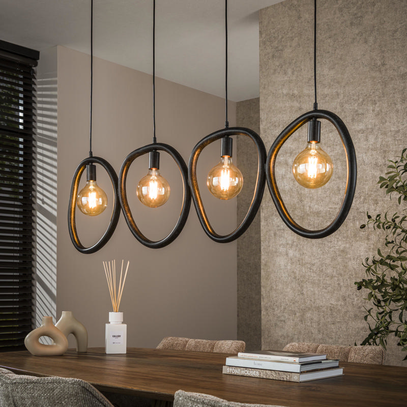 Hanglamp Lorel 4-lichts
