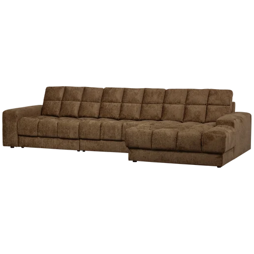 Chaise longue Calen polyester brons rechts