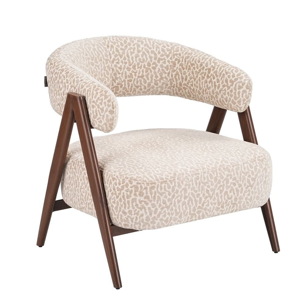Fauteuil Graon schuim taupe 73 cm