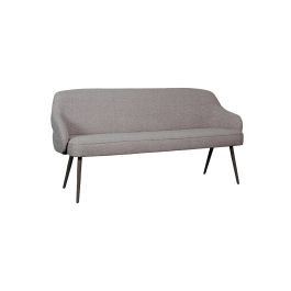Bankje Delon royal bouclé mushroom 170