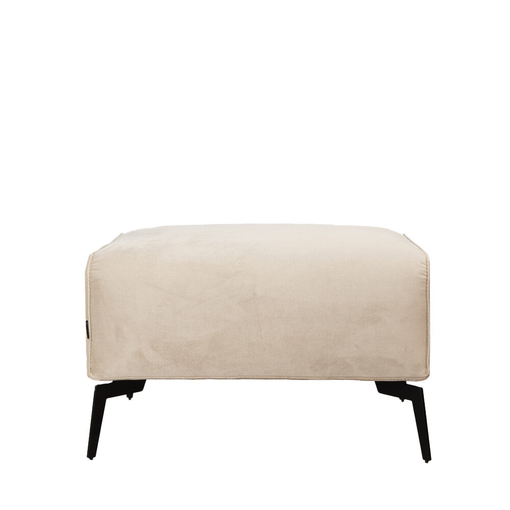 Poef Ilna velours beige
