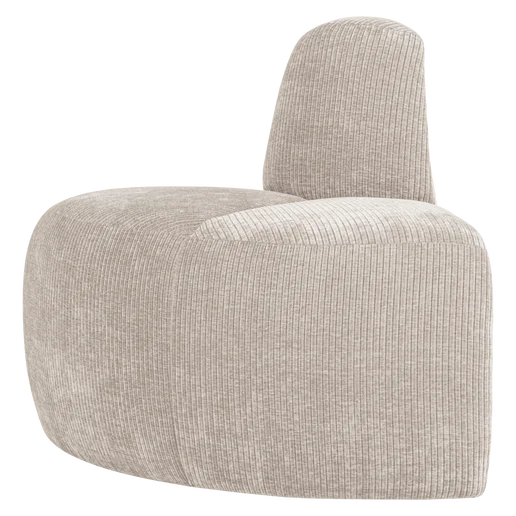 Bank Isriel beige 100 × 83 cm hoog
