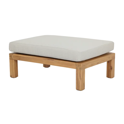 Poef Normi acacia naturel