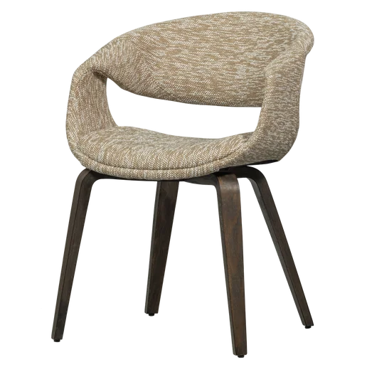 Eetkamerstoel Vinis polyester beige
