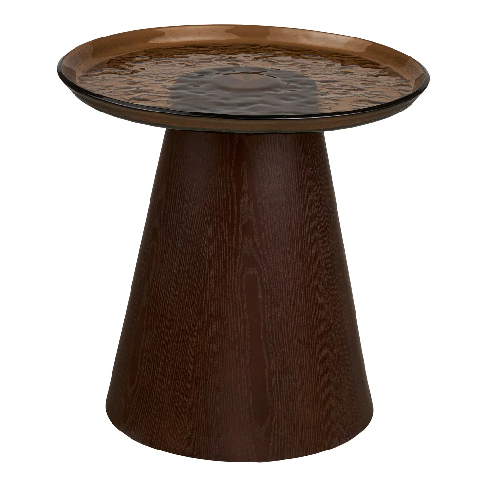 Bijzettafel Valna MDF donkerbruin
