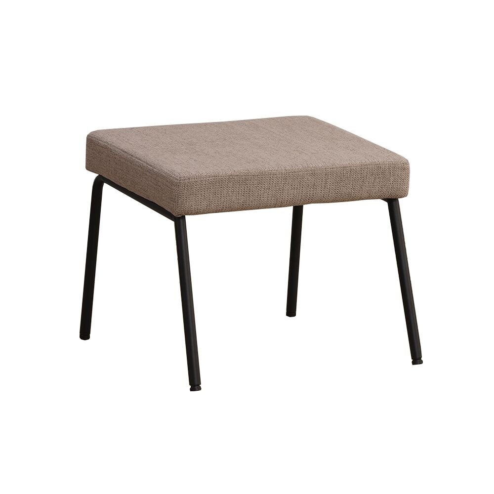 Poef Vesmi gerecycled polyester taupe