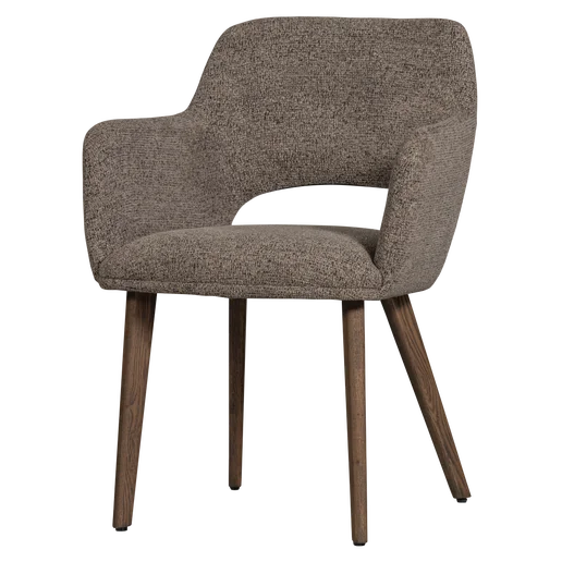Eetkamerstoel Fioro polyester 61 × 86 cm hoog