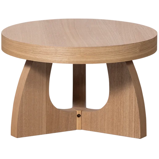 Bijzettafel Alen MDF naturel Ø55 cm