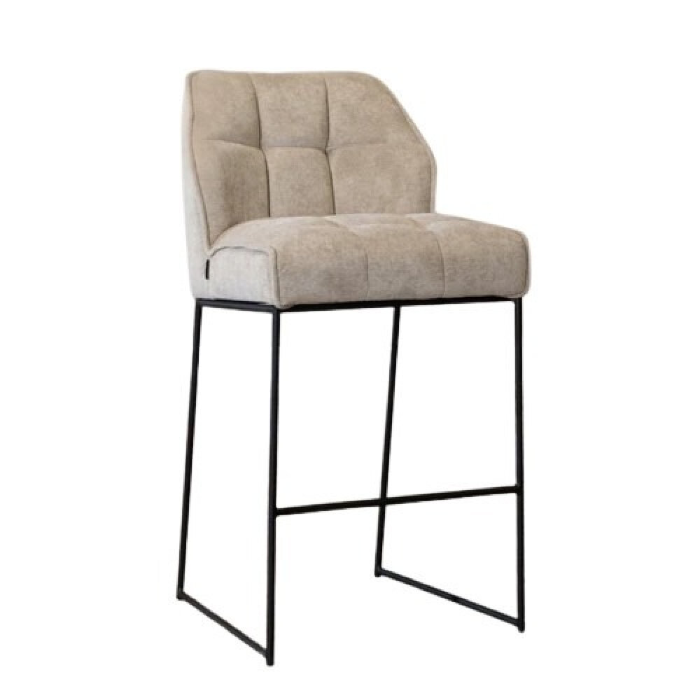 Barkruk Kalen polyester taupe 82 cm