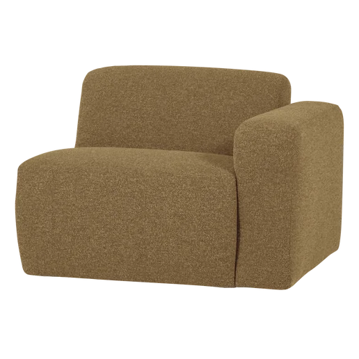 Bank Belel geel 1-zits rechts 105 cm