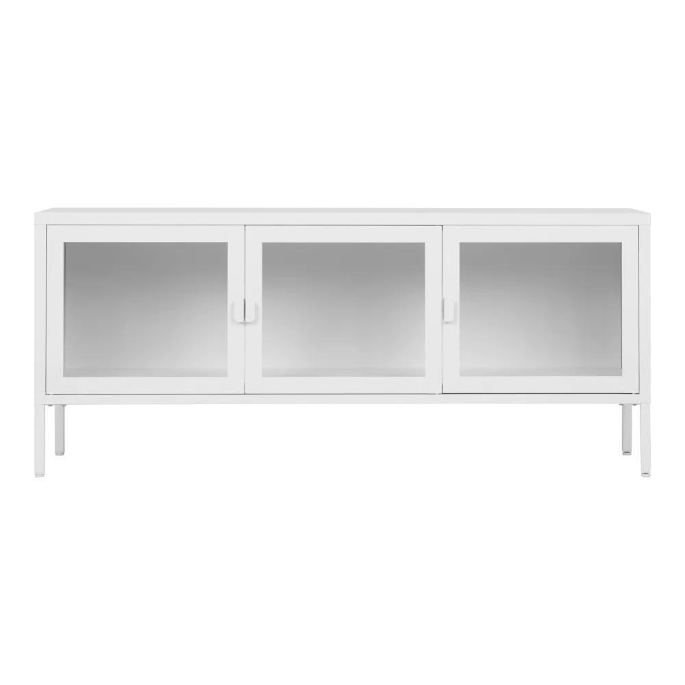 Tv-meubel Fento staal wit